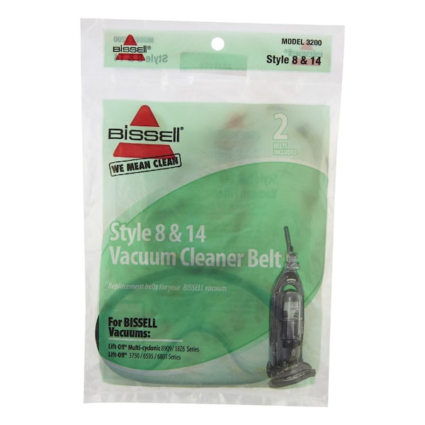 Bissell VAC BELT STYLE 8 PK2 3200 Zoro